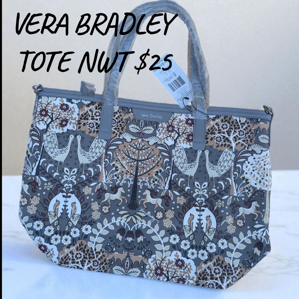 Vera Bradley Multicolor Patterned Tote